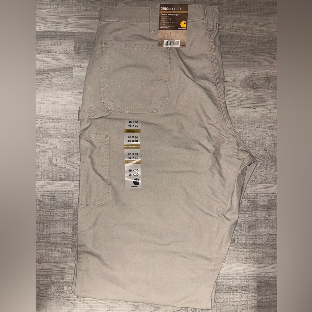 Carhartt orginal fit Canvas work dungaree
